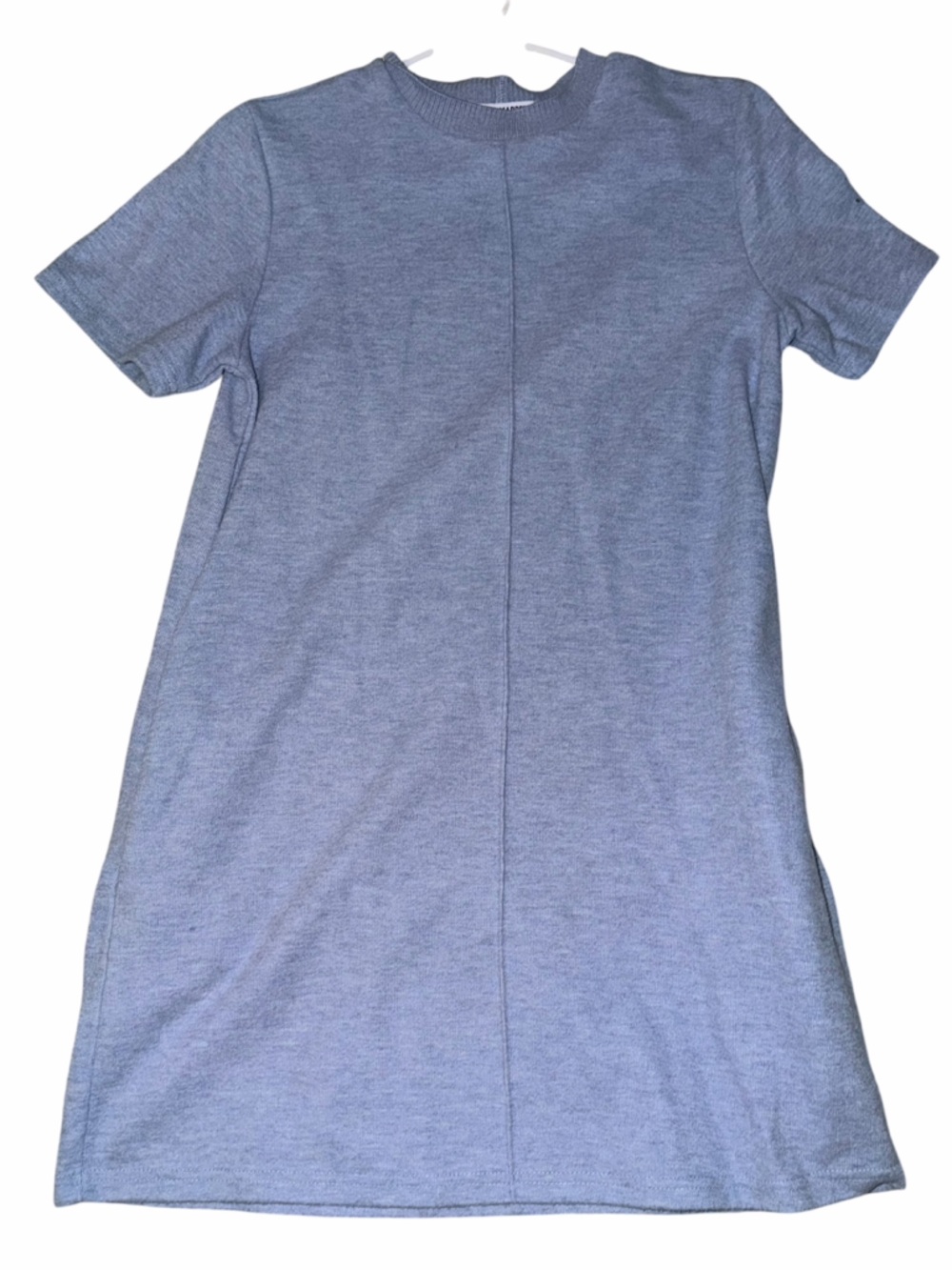 Steve Madden Powder Blue Ribbed Knit Dress